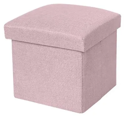 Imagen del producto de Taburete plegable de alta resistencia, color rosa