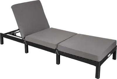 Produktbild von Rattan Sonnenliege Sofia 196 x 66 x 27 cm