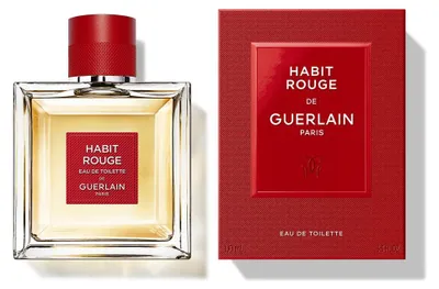Produktbild von Guerlain Habit Rouge Eau De Toilette 50 ml (man)
