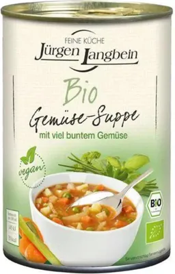 Produktbild von Jürgen Langbein  Gemüse-Suppe, 400ml