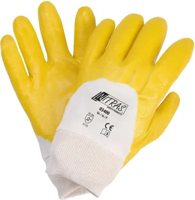 Produktbild von NITRAS Nitrilhandschuh Arbeitshandschuh Gartenhandschuh Baustellenhandschuh 11