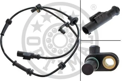 Produktbild von OPTIMAL ABS Sensor Raddrehzahl Hinten für TOYOTA AYGO (WNB1, KGB1) 06-S217