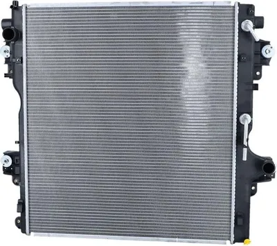 Produktbild von Kühler Motorkühlung Kühlrippen gelötet 645 - 575 mm Alu NRF für TOYOTA LAND