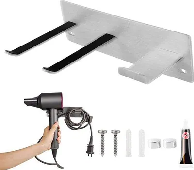 Produktbild von Föhnhalter und Stylingsatz, Haaraccessoires Organizer