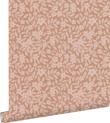 Zdjęcie produktu dla ESTAhome Tapeta kwiaty terakoty różowej 50 x 900 cm