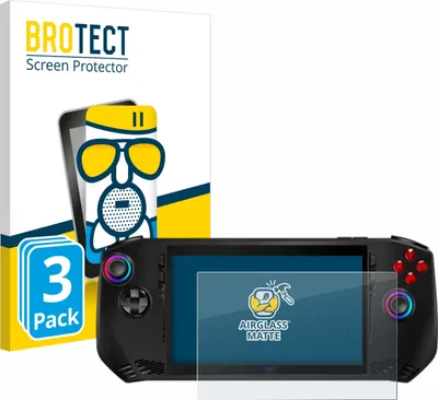 Produktbild von 3x BROTECT Entspiegelungs Schutzglas für MSI Claw A1M Schutzfolie Panzer Folie Glas Display Schutz matt