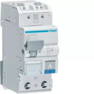 Immagine prodotto di Hager Brandschutzschalter 2polig 13 A 230 V ARC913D (ARC913D)