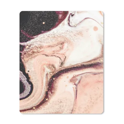 Produktbild von MuchoWow® Mauspad Mousepad Stein - Marmor - Edelstein - Abstrakt - Natur - Rosa 19x23 cm - Mousepads - Maus Mat - Pad - Mausunterlage - Mauspads - Spielen