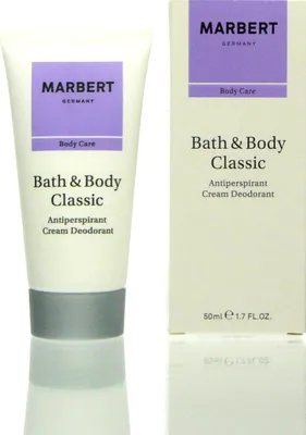 Produktbild von MARBERT Bath & Body Classic, Frauen, Deodorant, Creme-Deo, Tube, 50 ml, Universal
