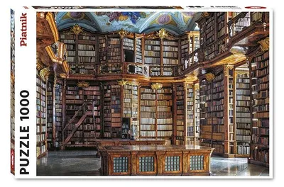 Zdjęcie produktu dla Piatnik Puzzle 1000 Biblioteka Św. Floriana