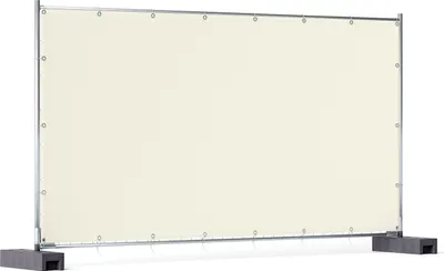 Produktbild von Wallario XXL Outdoor-Poster für Garten oder Balkon, Motiv Beige, in ca. 340 x 173 cm