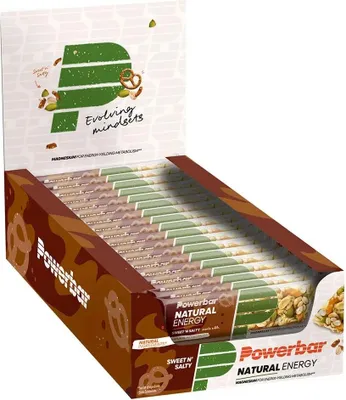 Produktbild von Powerbar Natural Energie-riegel-box Süß Salzig 40g 18 Einheiten Golden Golden One Size