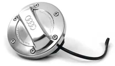 Produktbild von Audi 8Y0071000 Tankdeckel Aluminiumoptik Tankverschluss Deckel Ringe Logo, silbe
