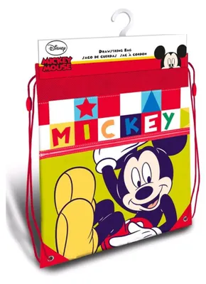 Produktbild von Disney Mickey Mouse Turnbeutel Stylische Gymbag für Schule und Sport