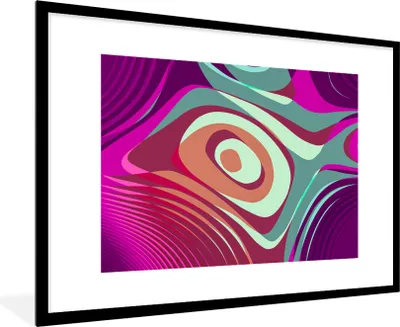 Produktbild von MuchoWow® MuchoWow® Gerahmtes Poster Abstrakter Hintergrund 90x60 cm - Poster mit zchwarzem Bilderrahmen - Wanddekoration - Fotos