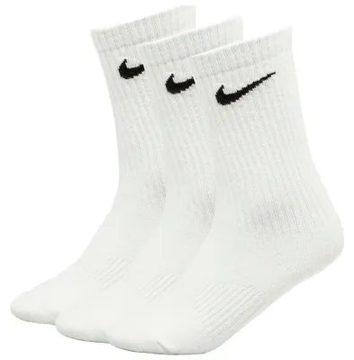 Produktbild von Nike Everyday Lightweight Crew Socken 3er-Pack - SX7676 , Farbe:Weiß, Textil:38-42