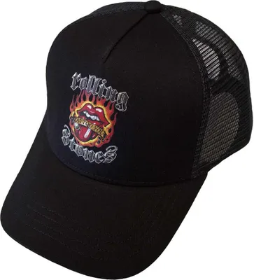 Immagine prodotto di The Rolling Stones - Cappellino Trucker "Tattoo You" per uomo/donna Unisex RO12560 (Taglia unica) (Nero)