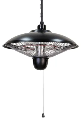 Immagine prodotto di Pannello radiante a infrarossi Peviasot, 600/1200/1800 W, con interruttore a tirante, radiatore a fibra di carbonio, 3 livelli di riscaldamento, colore nero