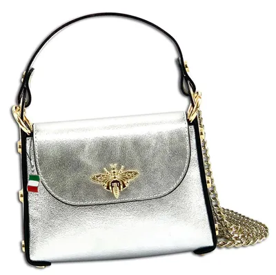 Immagine prodotto di Florence borsa in pelle a tracolla argento OTF817J