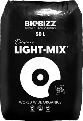 Produktbild von BioBizz Light-Mix 50 Liter organische Pflanzenerde mit Perlite leicht vorgedüngt