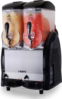Produktbild von SARO Slush-Eis-Maschine 2 x 12 Liter Modell NOYA 2 Eismaschine Slush Eis & Getränke