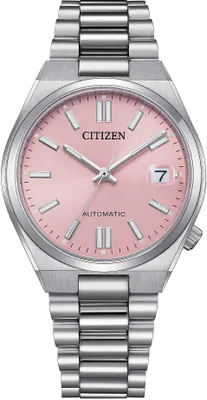 Image de Citizen Mechanishe Argent Avec Vis Collection Tsuyosa - femme