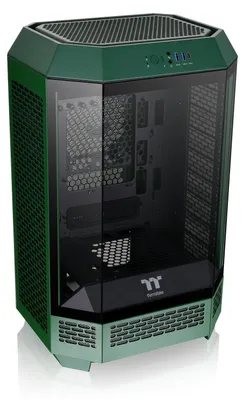 Produktbild von Thermaltake 300 Racing Green, Micro Tower, PC, Grün, micro ATX, Mini-ATX, SPCC, Heimbüro