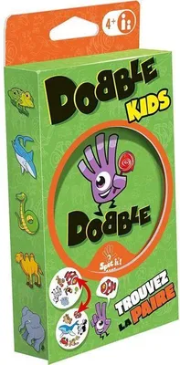 Obrázok produktu pre Dobble Kids Edition 2021, spoločenská hra, od 4 rokov, 2–5 hráčov, 10 minút