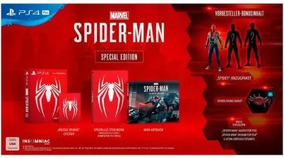 Produktbild von Spiderman PS-4 S.E.