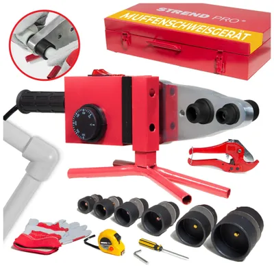 Produktbild von Strend Pro PPR 63B Rohrschweißgerät, 1500 W, 20-63 mm