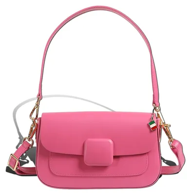 Produktbild von Florence Damen Schultertasche Tasche fuchsia pink Leder Größe 24x6x13 D2OTF872P3