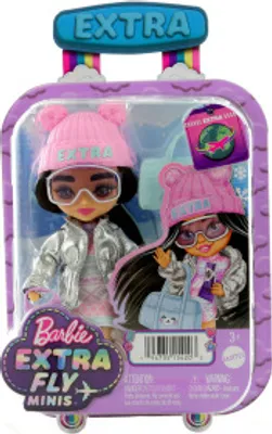 Image de Barbie Extra Minis - en costume de neige HPB20