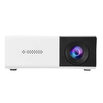 Produktbild von AIORBER Mini Beamer tragbar 1080P Full HD, kabelloser LED Projektor, Bildschirmübertragung, USB HDMI, Heimkino Outdoor, Schwarz-Weiß