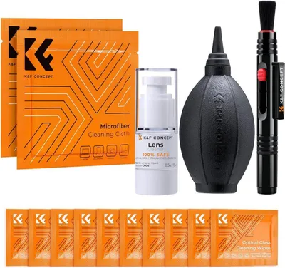 Produktbild von Kamera Reinigungsset 15-in-1 Lens Cleaner Spray Reinigungspinsel Luftgebläse Staubfrei vacunmverpackt