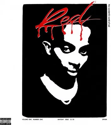Album cover art for Playboi Carti's 'Whole Lotta Red'.