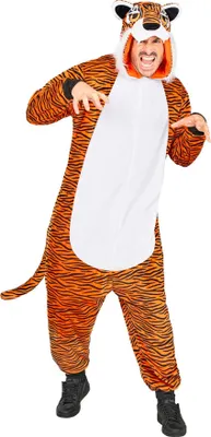 Produktbild von Overall Tiger Kostüm orange S/M