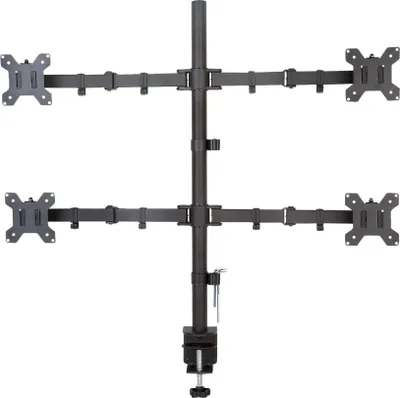 Obrázek produktu pro Techly ICA-LCD-382-Q Techly Schreibtischhalterung f. 4LCD 13"-27" 4x8kg m. Klemme