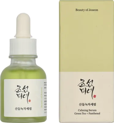 Zdjęcie produktu dla BEAUTY OF JOSEON Serum łagodzące Zielona Herbata + Pantenol Serum do twarzy 30ml