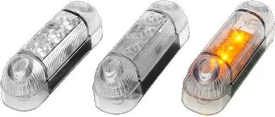 Produktbild von Begrenzungsleuchte - Ledson - 3.3" - 8.4cm - Amber - 12V-24V
