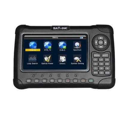Produktbild von Satlink WS-6980 Digital DVB-S/S2 DVB-T2 /C H.265 TV Satfinder Messgerät Combo Spektrum