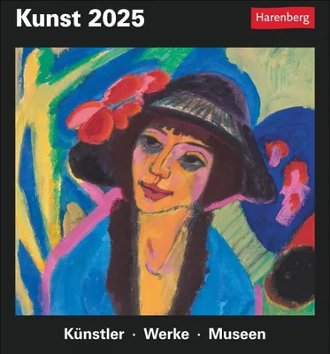 Productafbeelding van Kunst dagkalender 2025 - Cultuurkalender - Kunstenaars, werken, musea