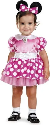 Produktbild von Minnie Mouse Babykostüm 12 - 18 Monate - Disney Faschingskostüm für Babys