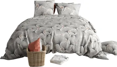 Image de Parure de lit Feuillage gincko