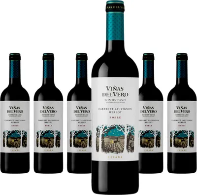 Produktbild von 6 x Vinas del Vero Cabernet Sauvignon Merlot
