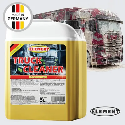 Produktbild von Element LKW Reiniger | 5 Liter | Konzentrat | Planenreiniger | Zeltplanenreiniger | HD Geräte | Nutzfahrzeug Reiniger | TRUCK - & PLANENREINIGER