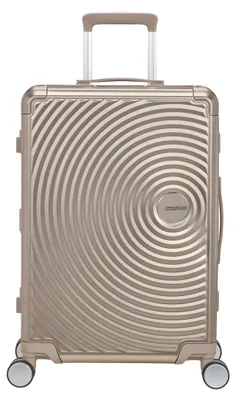 Zdjęcie produktu dla American Tourister SOUNDBOX ALU Spinner 68 cm z zamkiem szyfrowym TSA brązowy