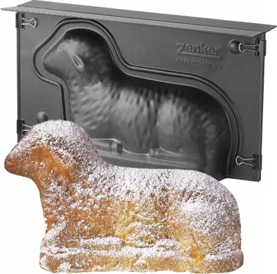 Produktbild von Zenker Backform "Lamm" 1 l Volumen, antihaft-beschichtet