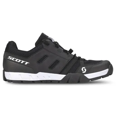 Produktbild von SCOTT Crus-r Flat Lace MTB Fahrradschuhe Flat Pedal Schwarz Weiß Neu