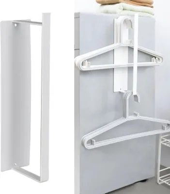 Image de Cintre mural pour lave-linge, cintre magnétique sans perçage, support de rangement