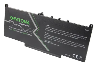 Obrázok produktu pre PATONA 2828, Batérie, DELL, Latitude E7260, E7270, E7470